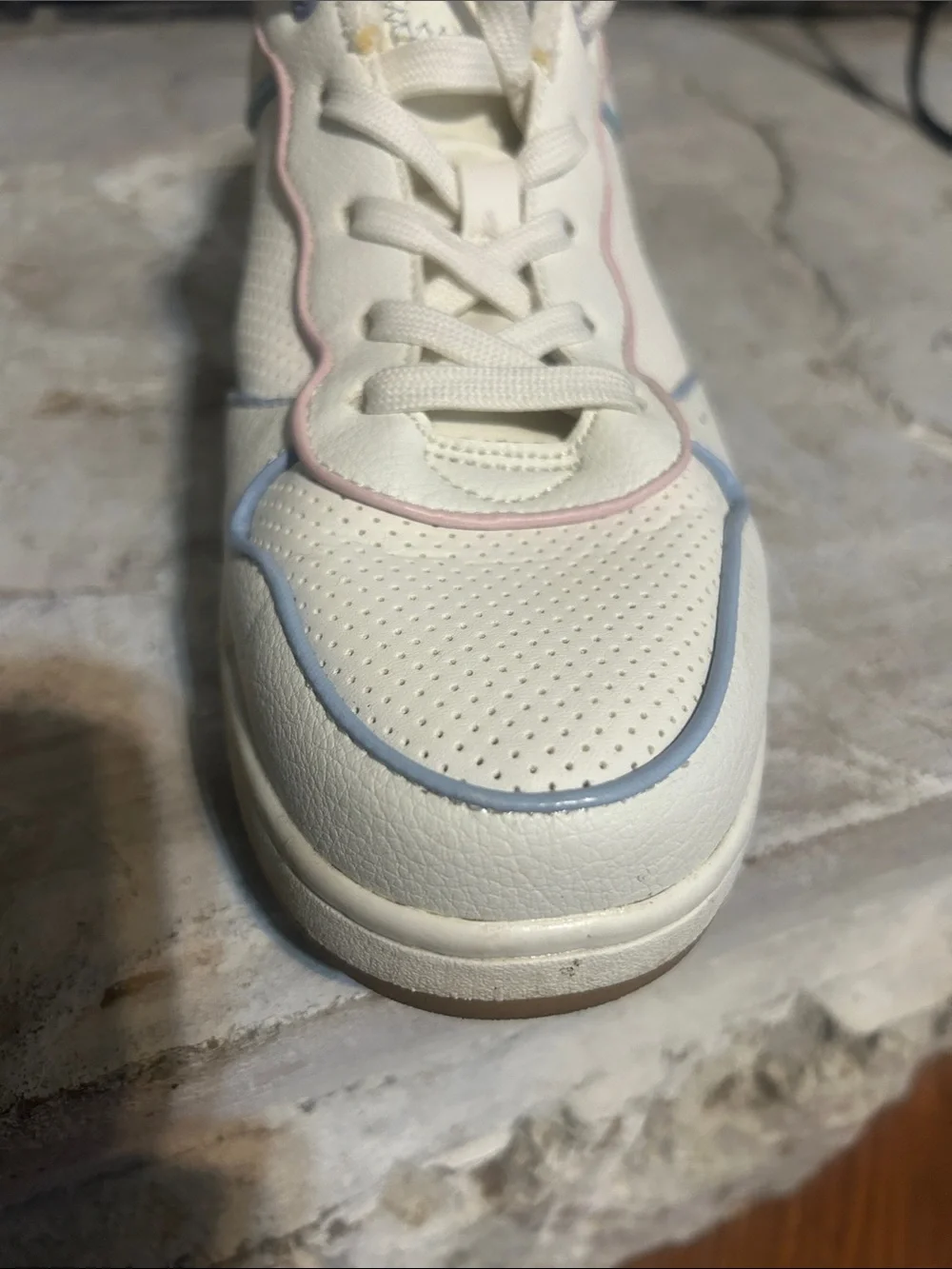 Skechers Upbeats 'White Yellow Blue'